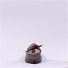 Wonders Triana Hidden Wedge Bow Pump - Brown Leather